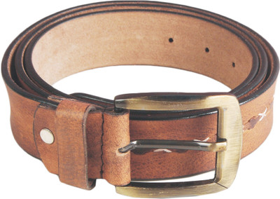 

NUKAICHAU Men Casual Tan Genuine Leather Belt, Tan07