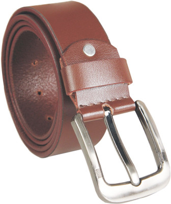 

NUKAICHAU Men Formal Brown Genuine Leather Belt, Brn03