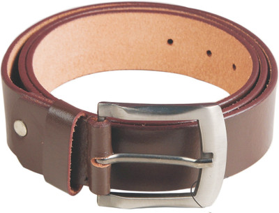 

NUKAICHAU Men Formal Brown Genuine Leather Belt, Brn02