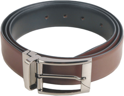 

NUKAICHAU Men Formal Black Genuine Leather Reversible Belt, Blk/brn123