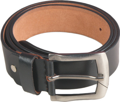 

NUKAICHAU Men Formal Black Genuine Leather Belt, Blk014