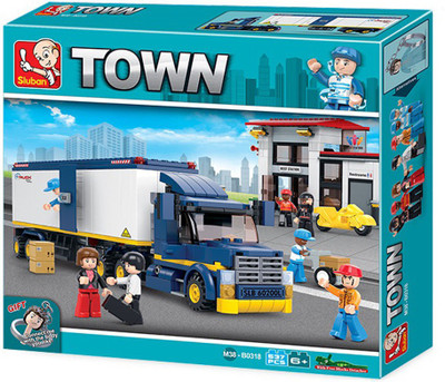 

Sluban Heavy Duty Van Truck, Multi Colour(Multicolor)