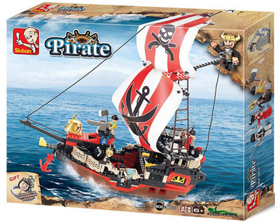 

Sluban Large Pirate Ship(Multicolor)