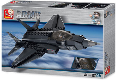 

Sluban Lightning Fighter Aircraft - 252 Pieces(Multicolor)