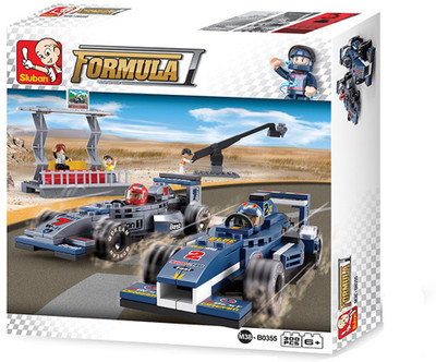 

Sluban F1 Racing Department-300PCS(Multicolor)