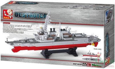 

Sluban Destroyer Ship(Multicolor)