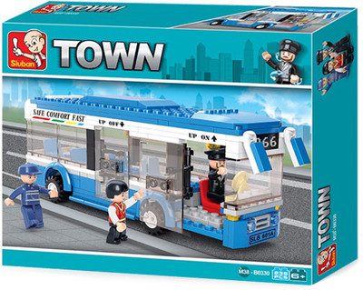 

Sluban Single Decker Bus(Multicolor)