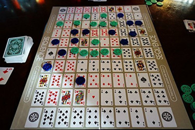 

Raj Sequence Family Card Board Game Board Game