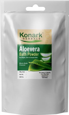 

Konark HERBALS Aloevera Bath Powder, 100gms(100 g)