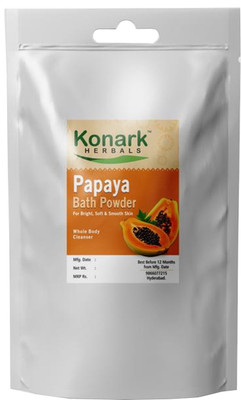

Konark HERBALS Papaya Bath Powder, 100gms(100 g)
