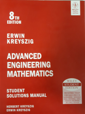 Advanced Engineering Mathematics, Students Solution Manual(English, Paperback, Kreyszig Herbert)
