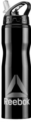 

REEBOK FITNESS & TRAINING METAL 750 ml Sipper(Pack of 1, Black)