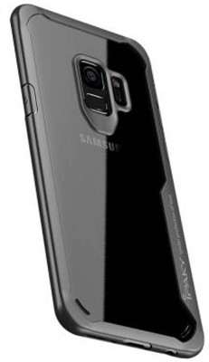 CASE CREATION Back Cover for Samsung Galaxy S9 2018(Black, Grip Case, Silicon, Pack of: 1)