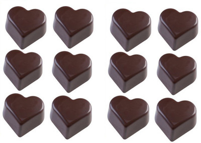 

Saptla Ayurvedic Tea Dark Heart Shape Chocolate Flavors Brittles(Pack of 12, 150 g)