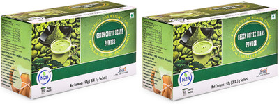 

N2B GreenCoffeePowder-Reduce BodyFat,Wt. Loss,EnhanceEnergy,Control diabetes and cholesterol Coffee3gX30sachets BoxesX2 Instant Coffee(2 x 90 g)