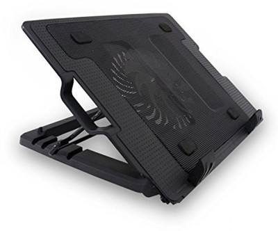 

RKTS 15 Days replacement warranty Adjustable Height cooling pad suitable for laptop upto 15 inch Cooling Pad(Black)