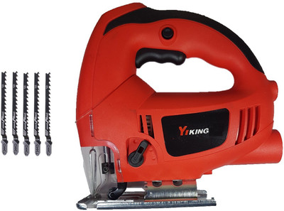 

Inditrust 700W Yi-king jigsaw machine with 5 Bosch T244d wood cutting blades Wood Cutter
