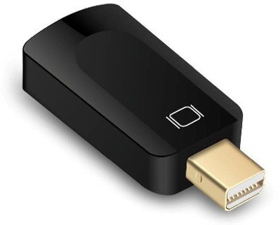 

Microware Mini Display Port to HDMI Female to Male Adapter HDMI Adapter(Compatible with Desktop, Laptop, Smart devices, Black)