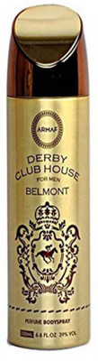 

Armaf Derby Club House Bodyspray For Men -200ml Body Spray - For Men(200 ml)