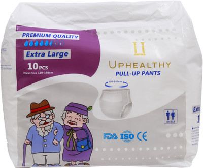 

Uphealthy Pull up Pants Adult Diapers - XL(10 Pieces)