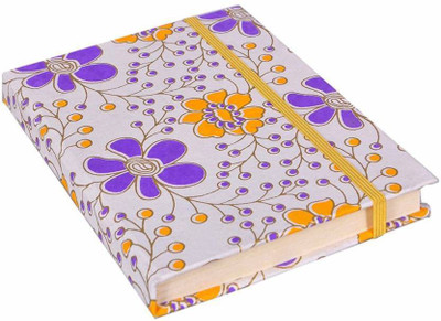 

MAKENSTYLECOLLECTION A5 Diary(Handcrafted Diary with Special Lock, Multicolor)