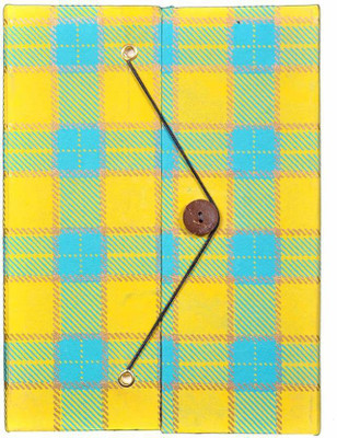 

MAKENSTYLECOLLECTION A5 Diary(Handmade Paper Diary With Special Lock, Multicolor)