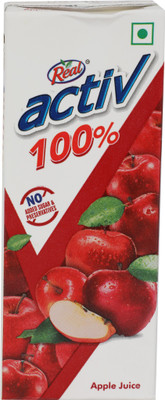 Real Activ 100% Apple Juice 200 ml