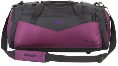 

Wiki by Wildcraft Tzigane Pur Rip Duffle/Wheeler Travel Duffel Bag(Purple)