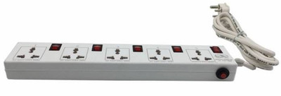 

Zak Tag Royal Royal power 5 way extension box 5 Socket RP-9005 10000 A Three Pin Socket