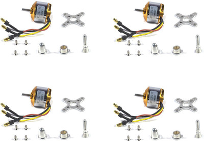 

Electrobot A2212/13T 1000KV Brushless Motor BLDC Hex Rotor Multi Copter and RC Aircraft (4 Pieces) Educational Electronic Hobby Kit