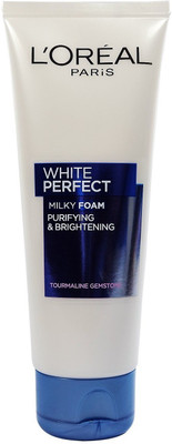 L'Oreal White Perfect Milky Foam Face Wash(100 ml)