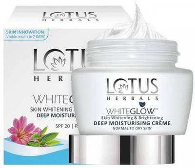 

Lotus Herbal White Glow Deep Moisturising Cream (60g)(60 g)