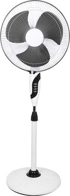 

Airtop 16" Pedestal Fan White Black 3 Blade Pedestal Fan(Black, White, Pack of 1)