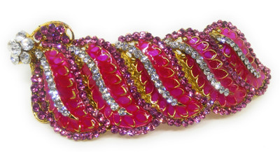 

Khubsurat Back Pin Back Pin(Gold, Pink)