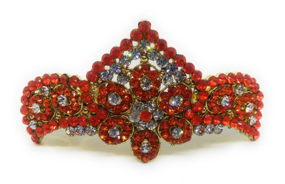 

Khubsurat Back Pin Back Pin(Gold, Orange)