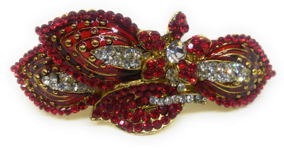 

Khubsurat Back Pin Back Pin(Gold, Red)