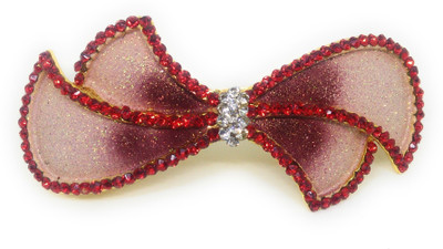 

Khubsurat Back Pin Back Pin(Gold, Red)