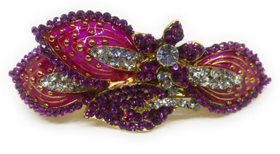 

Khubsurat Back Pin Back Pin(Gold, Pink)