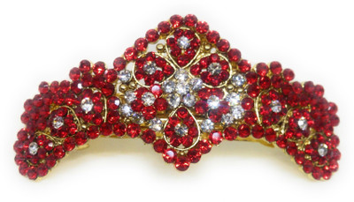 

Khubsurat Back Pin Back Pin(Gold, Red)