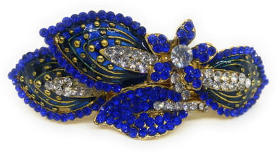 

Khubsurat Back Pin Back Pin(Gold, Blue)