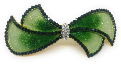 

Khubsurat Back Pin Back Pin(Gold, Green)
