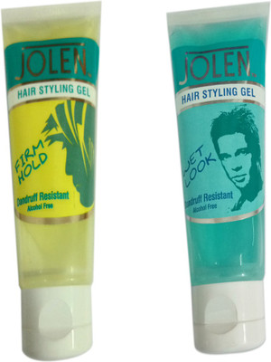 

Jolen WET LOOK HAIR STYLING GET 50 GM +FIRM HOLD HAIR STYLING GEL 50 GM Gel(50 g)