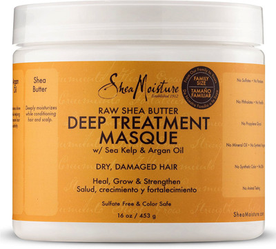 

Shea Moisture Raw Shea Butter Deep Treatment Masque Family Size 16oz Cream(453 g)