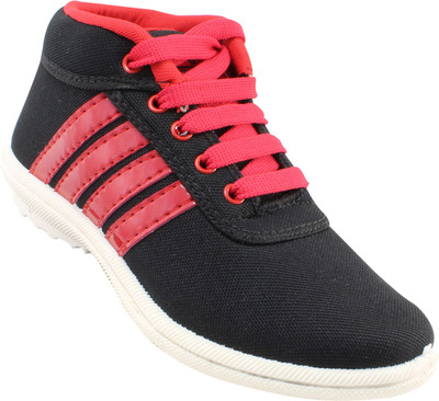 

Claptrap Boys Lace Sneakers(Red, Black