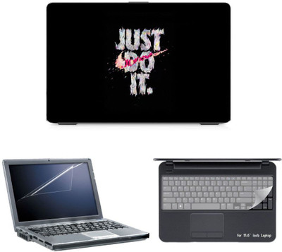 Gallery 83 ® love hearts wallpaper 3 in 1 combo pack with laptop skin sticker decal, key guard, Screen protector all are laptop 15.6 inch Combo Set(Multicolor)