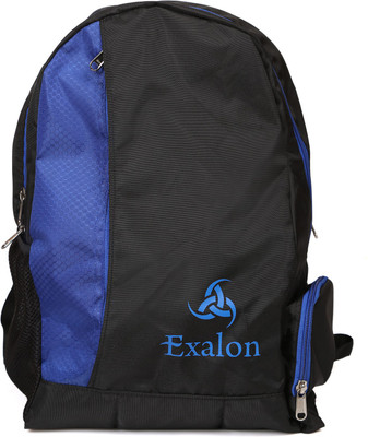 

Exalon 14 inch Laptop Backpack(Multicolor), Blue & black
