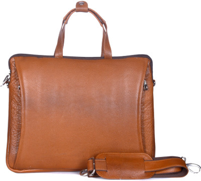 

Bharat Leather Emporium 14 inch Laptop Messenger Bag(Brown)