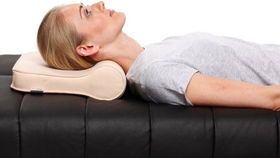 

Oxy Life Cervical Soft Pillow Neck Support (Free Size, Yellowish), Yellow