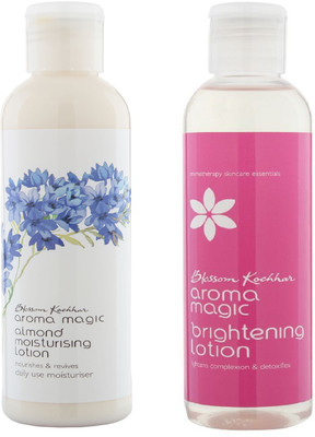 

Aroma Magic Almond Moisturising Lotion & Brightening Lotion (Pack of 2)(200 ml)