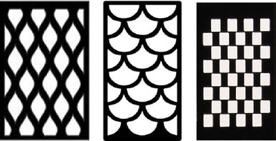 

Chooz Designer Studio nail art stencil(black)